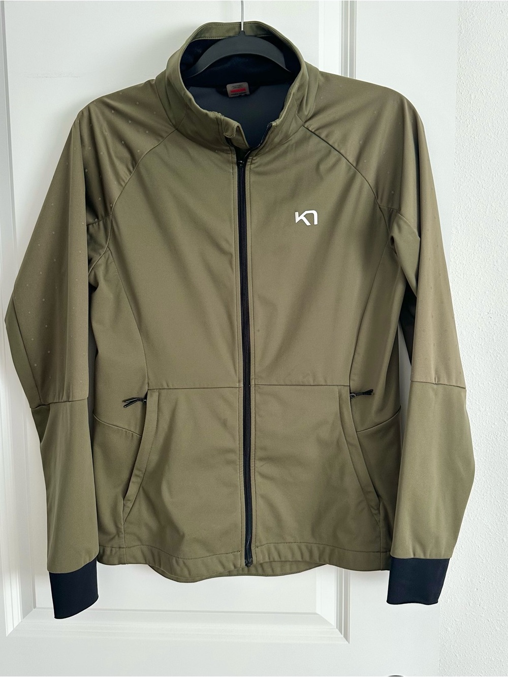 Kari Traa Women’s Olive Green Performance mid-layer Lightweight Jacket